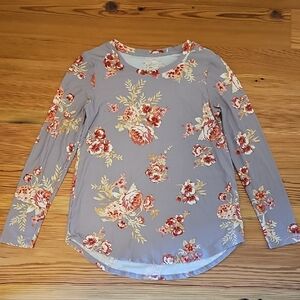 Floral Long Sleeve Top